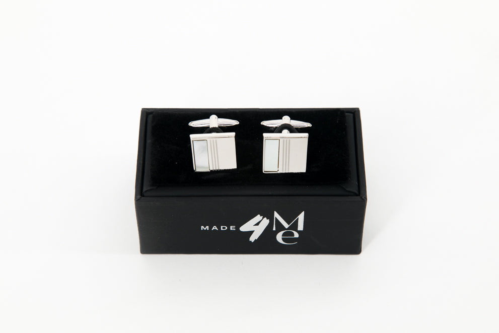 Silver Squares │ Cufflinks