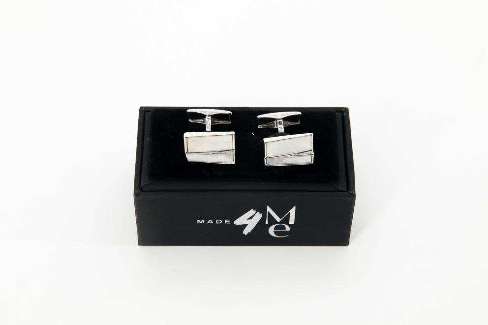 Silver Rectangles │ Cufflinks