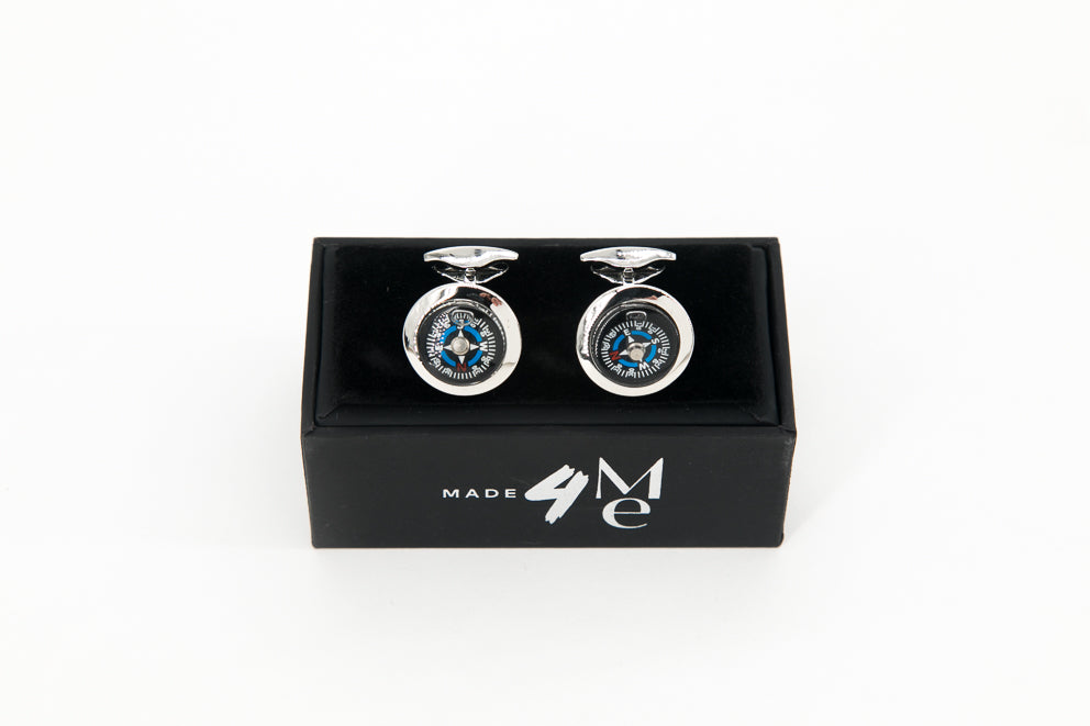 Silver Compasses │ Cufflinks