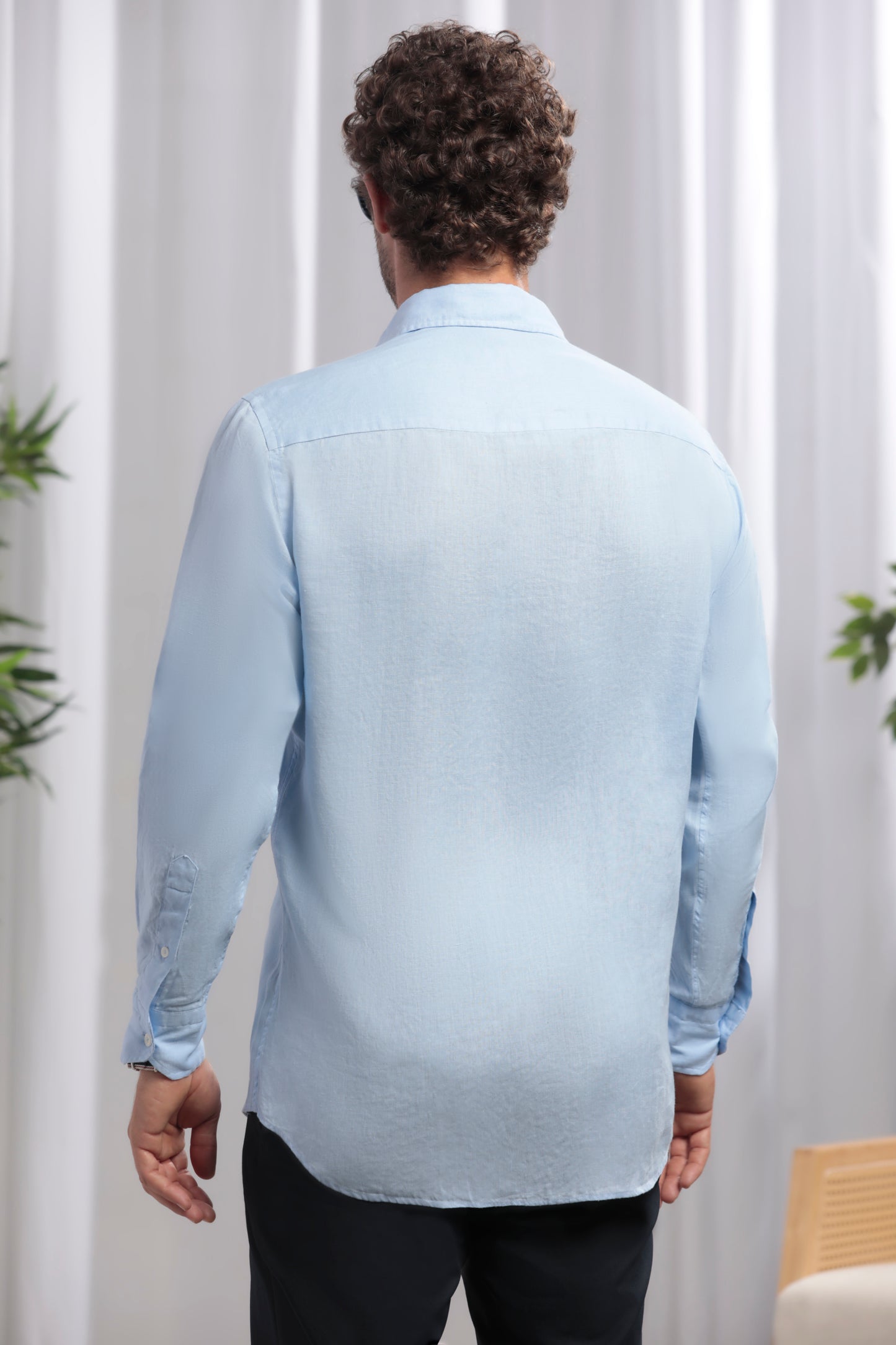 Linen Shirt │ Light Blue