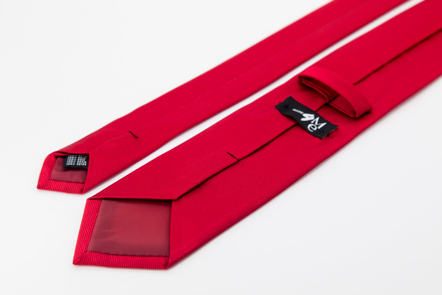 TIE - Plain Raspberry Color