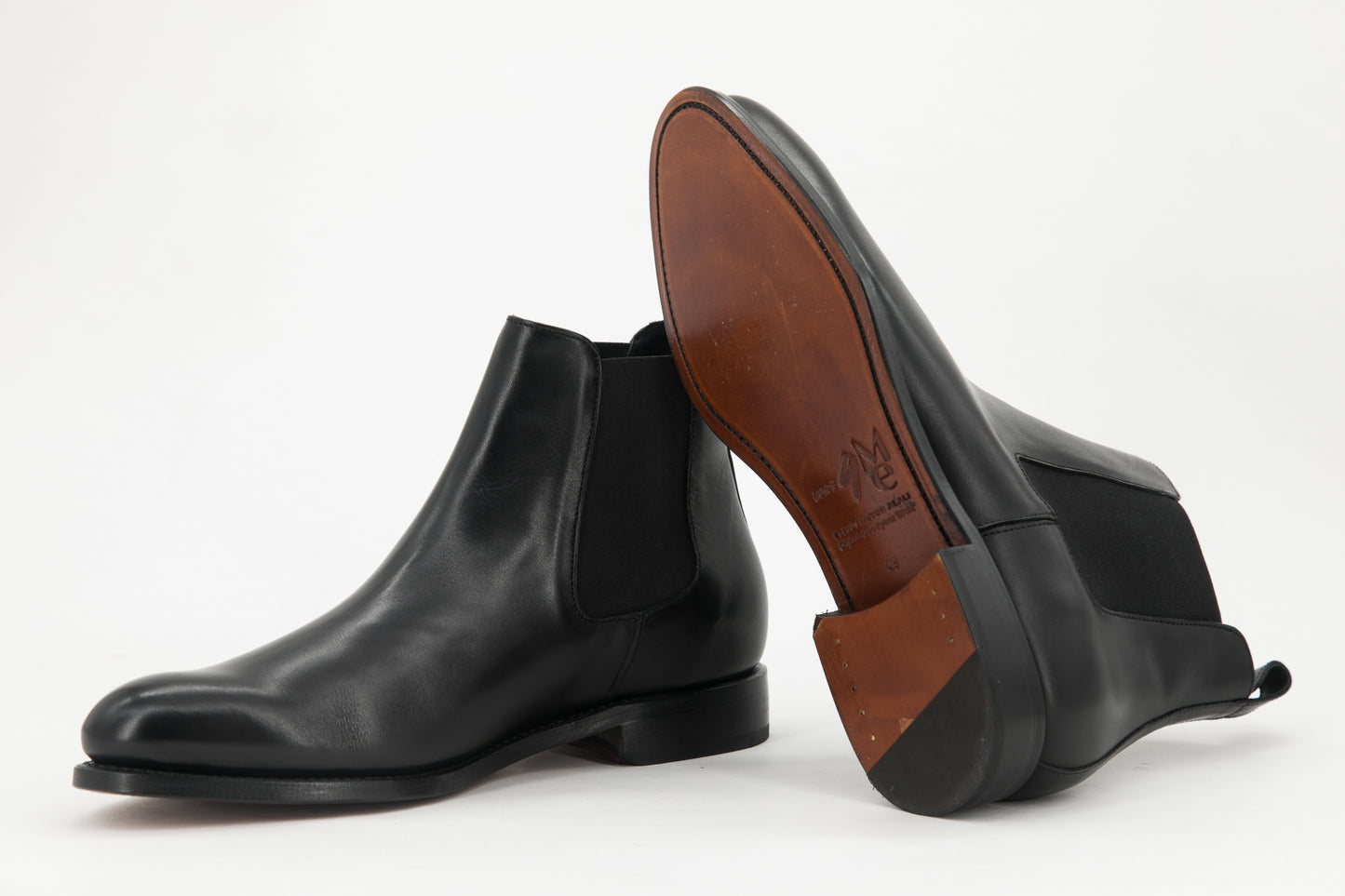 Leather Chelsea Boots Zurigo │ Black