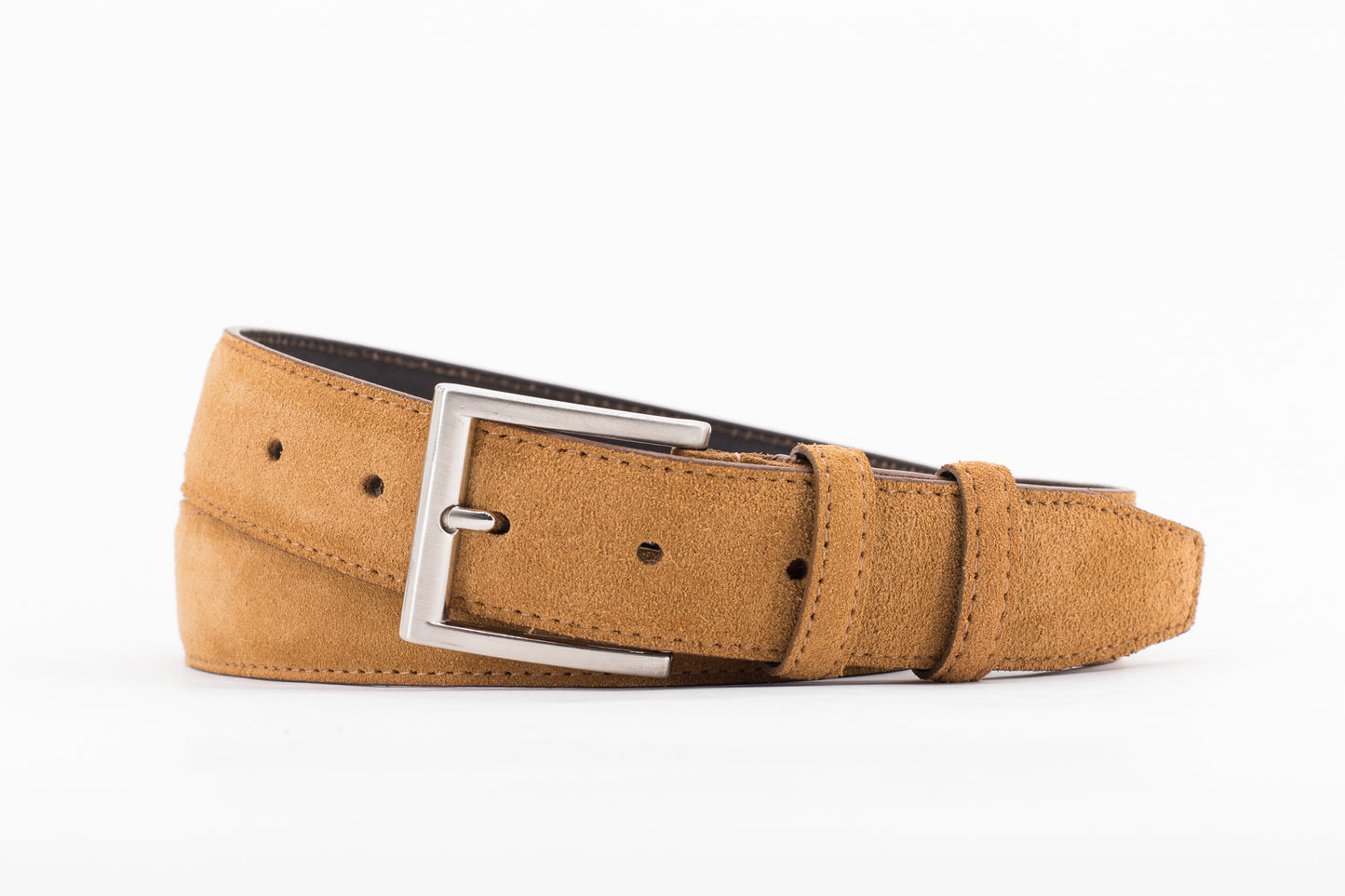 Suede Belt │ Camel