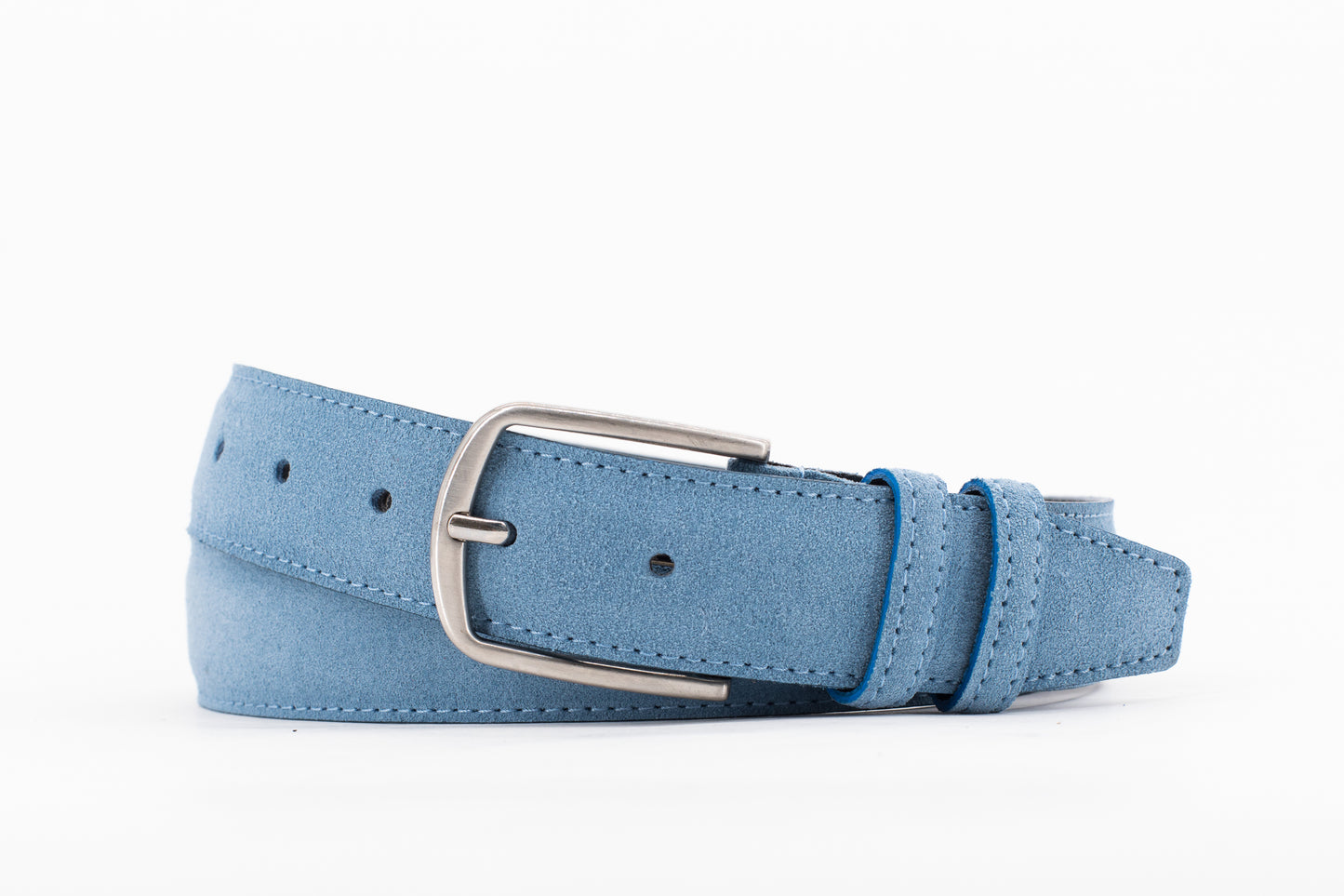 Suede Belt │ Sky Blue