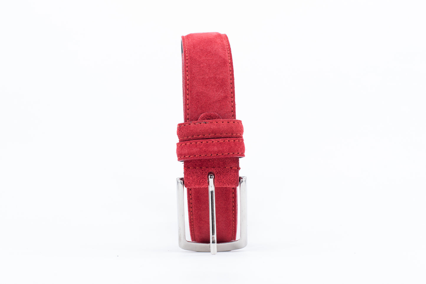 Suede Belt │ Red