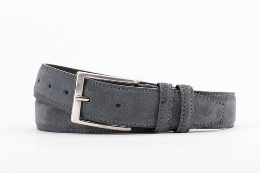 Suede Belt │ Grey +