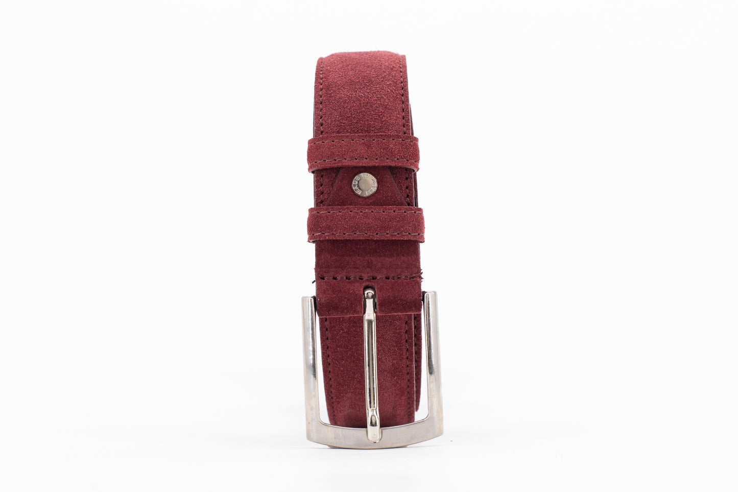 Suede Belt │ Bordeaux