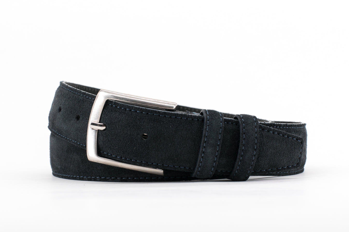 Suede Belt │ Navy