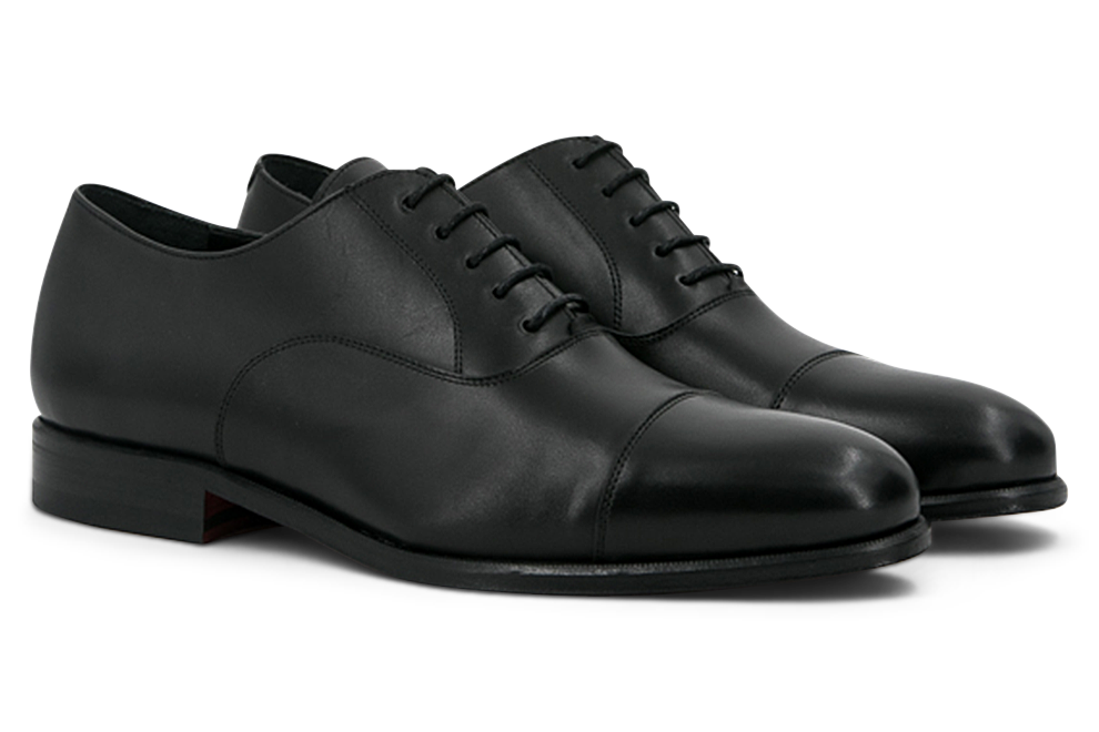 Leather Oxford Zurigo │ Black [BlackStitch]