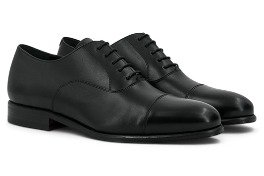 Leather Oxford Zurigo │ Black [BlackStitch]