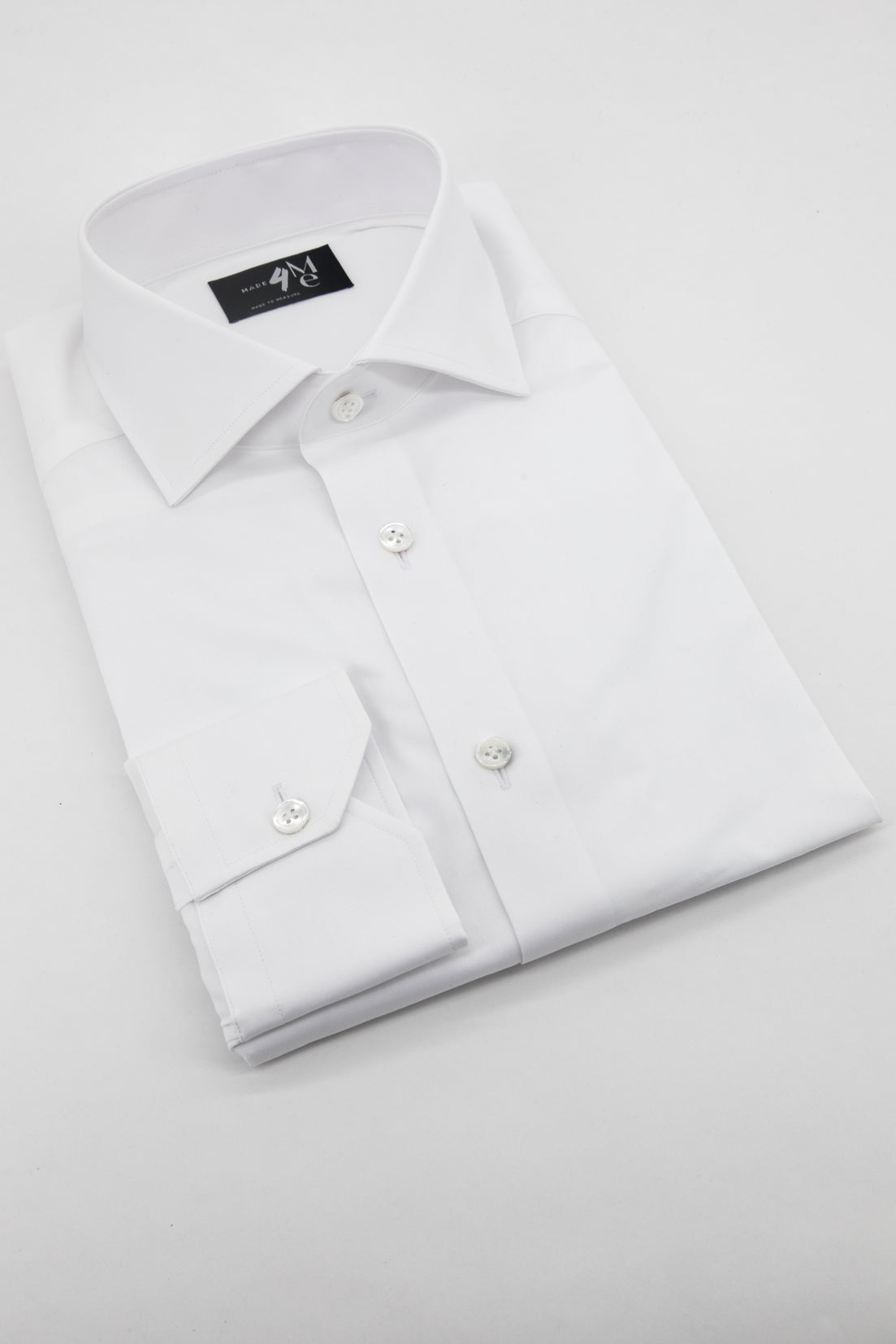 SHIRT - White popeline