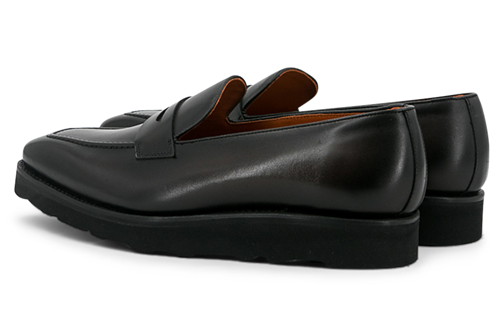 Leather Loafer Savile │ Dark Brown with Vibram Soles