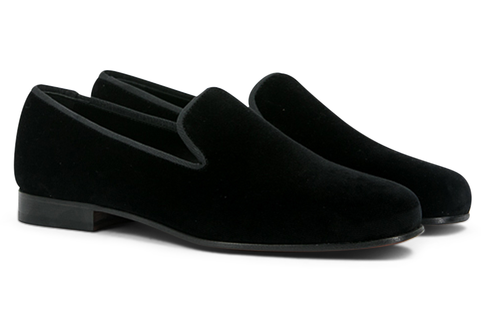 Velvet Slippers │ Black