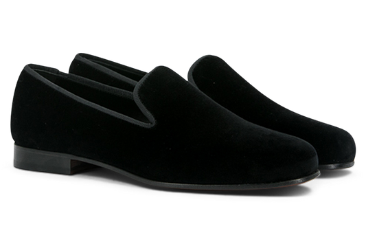 Velvet Slippers │ Black