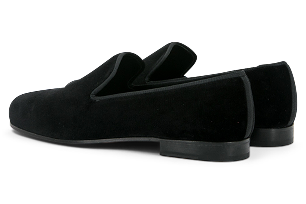 Velvet Slippers │ Black