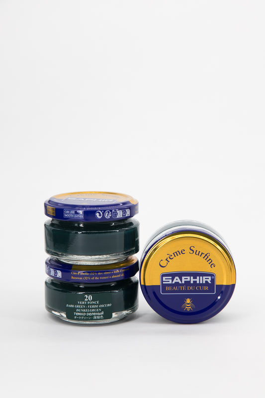 SAPHIR Cirage Crème Surfine Pommadier Stone Dark Green 50 ml