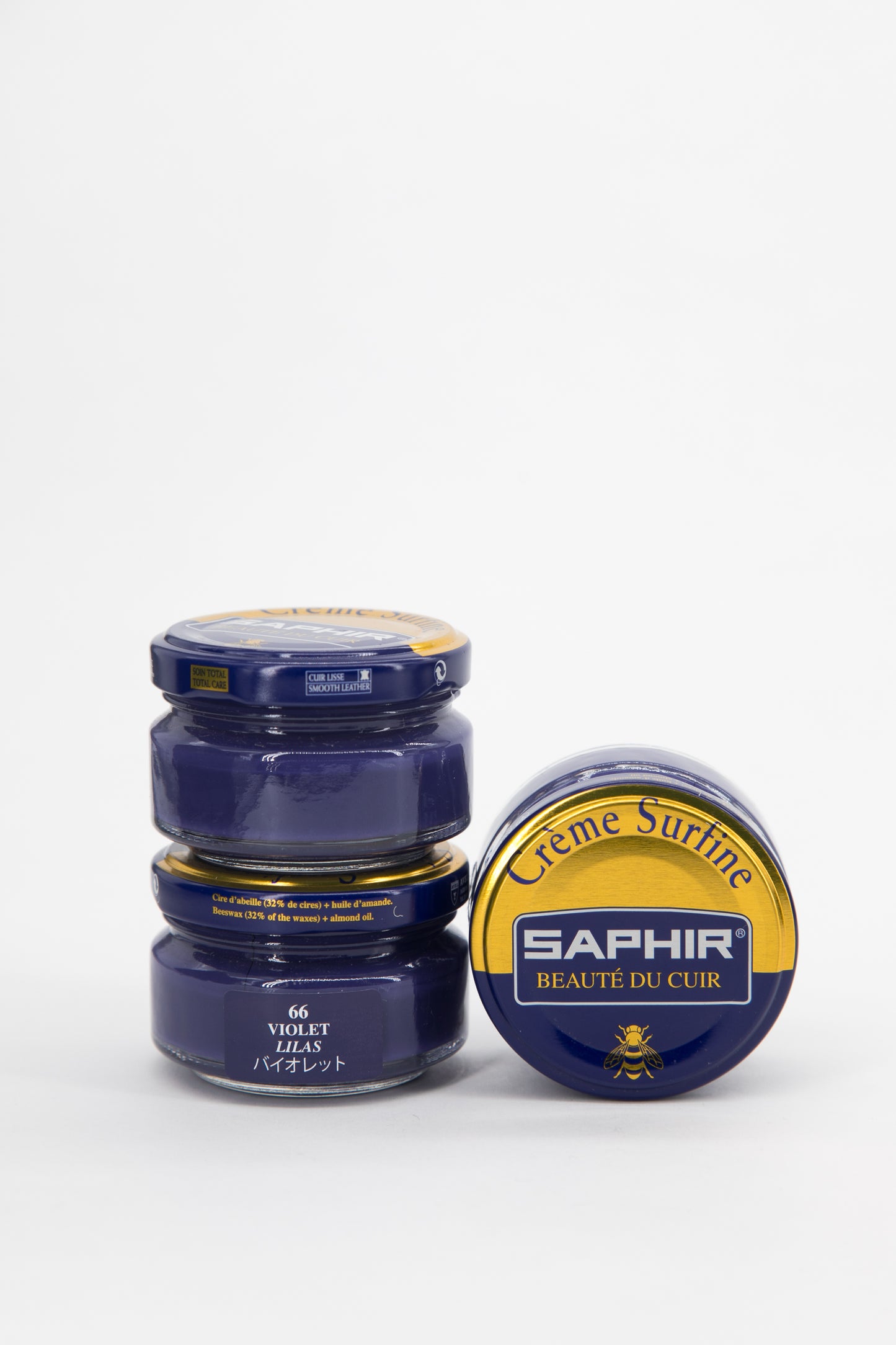 SAPHIR Cirage Crème Surfine Pommadier Stone Lilas 50 ml