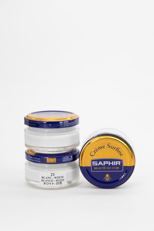 SAPHIR Cirage Crème Surfine Pommadier Stone White 50 ml