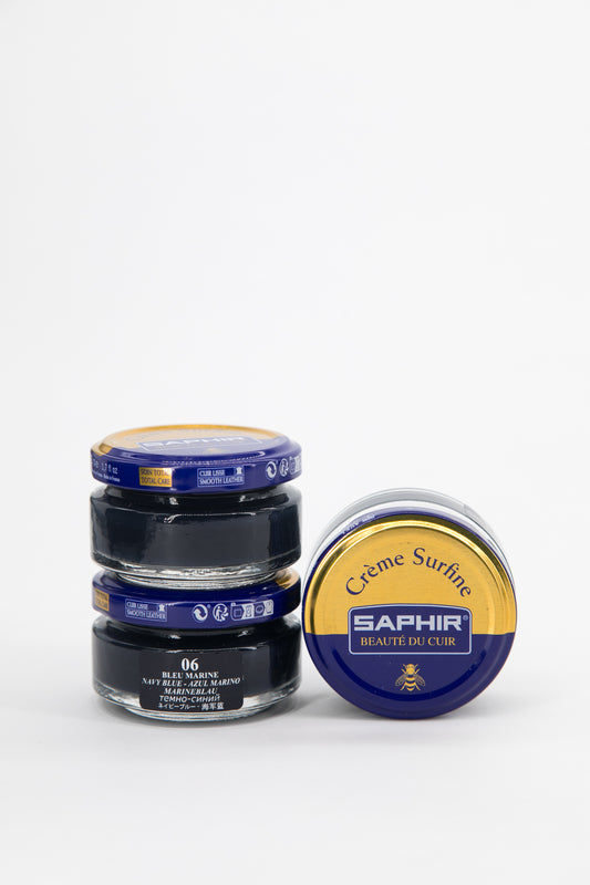 SAPHIR Cirage Crème Surfine Pommadier Navy Blue 50 ml