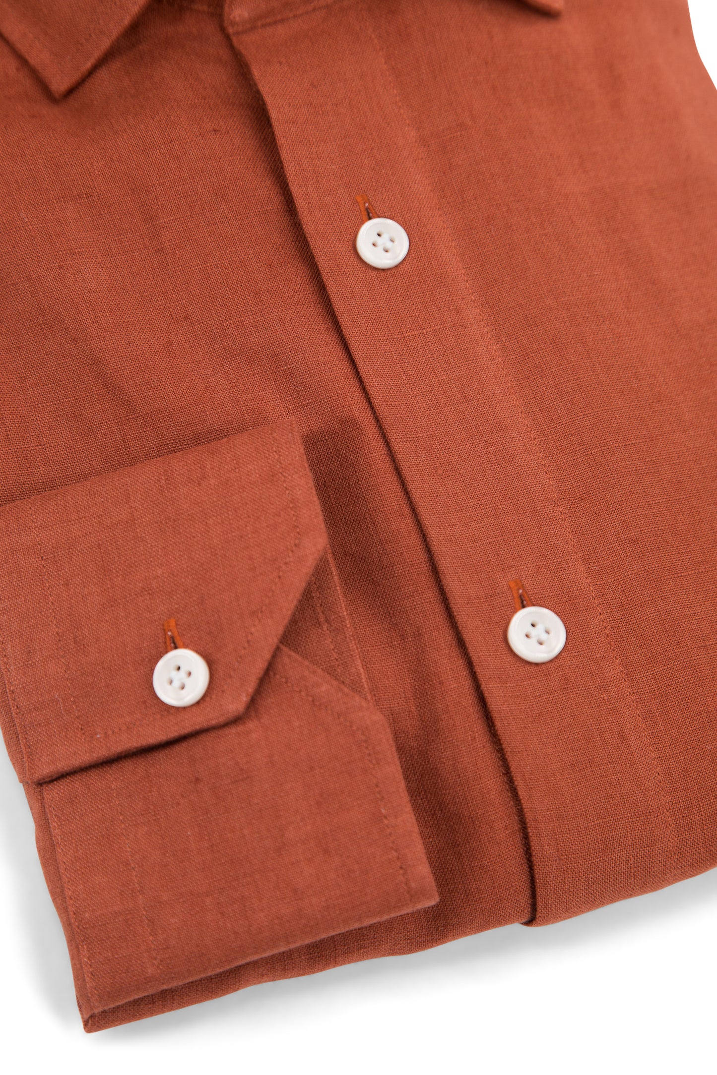 Linen Shirt │ Rust