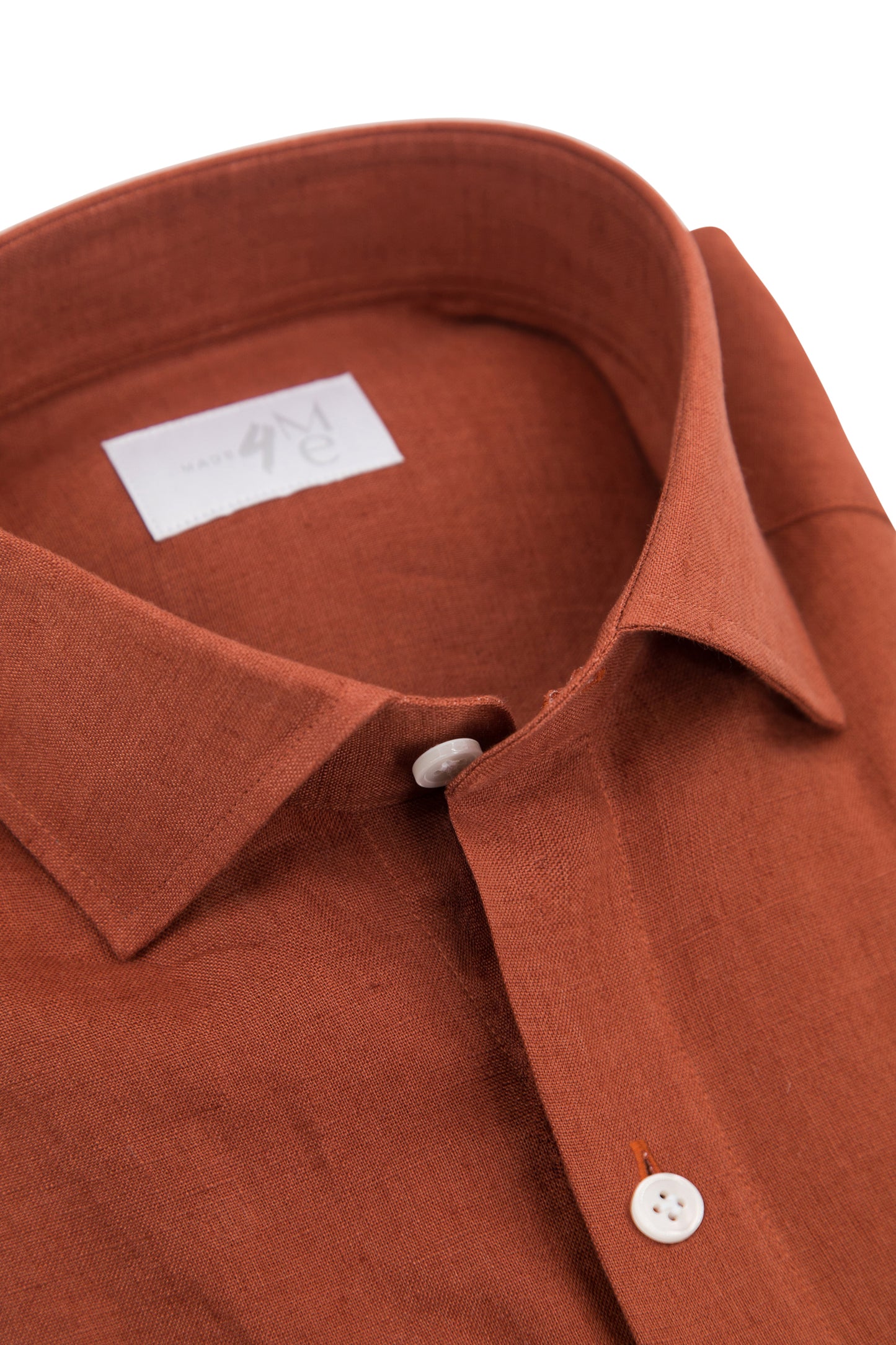 Linen Shirt │ Rust