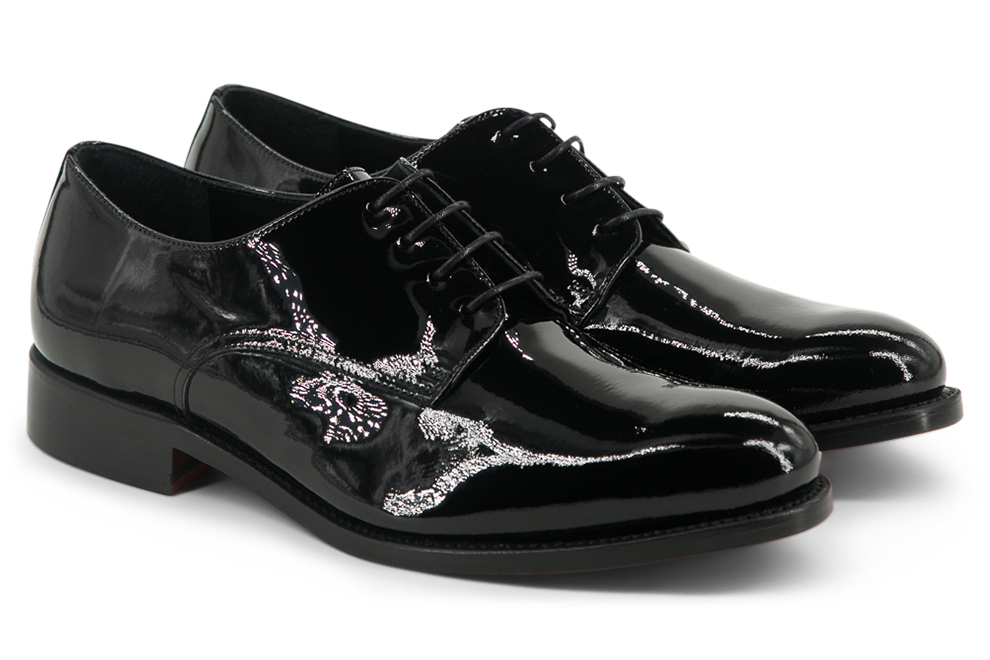 Leather Derby Zurigo │ Patent Black