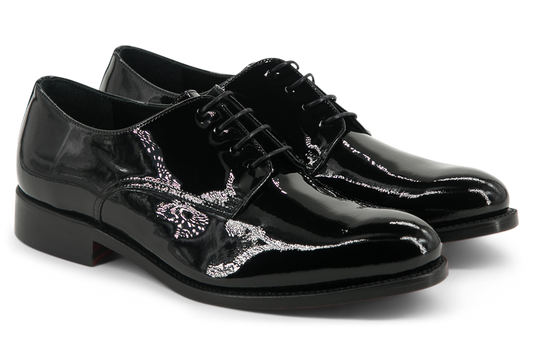 Leather Derby Zurigo │ Patent Black