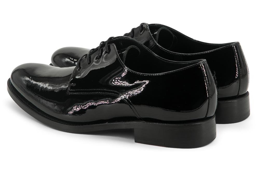 Leather Derby Zurigo │ Patent Black