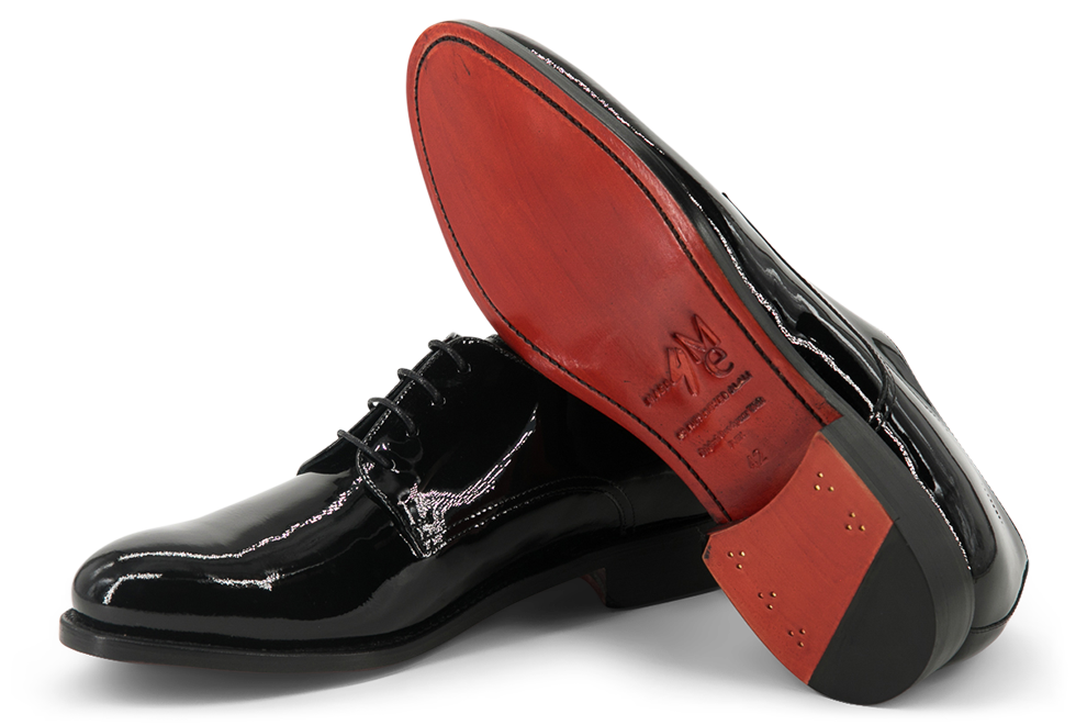 Leather Derby Zurigo │ Patent Black