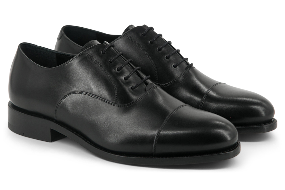 Leather Oxford Zurigo │ Black