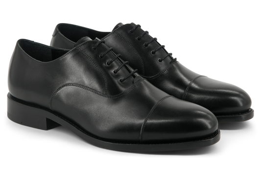 Leather Oxford Zurigo │ Black