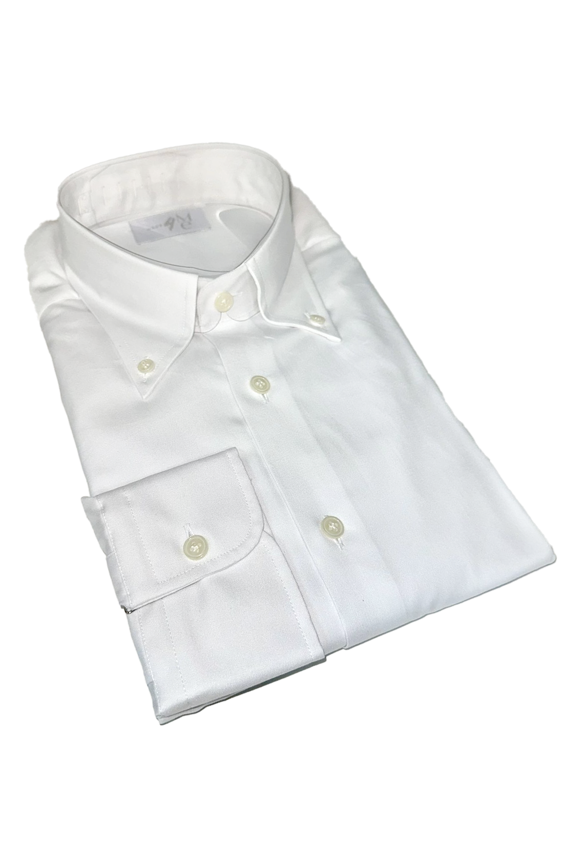 Buttoned Collar Poplin Shirt │ White