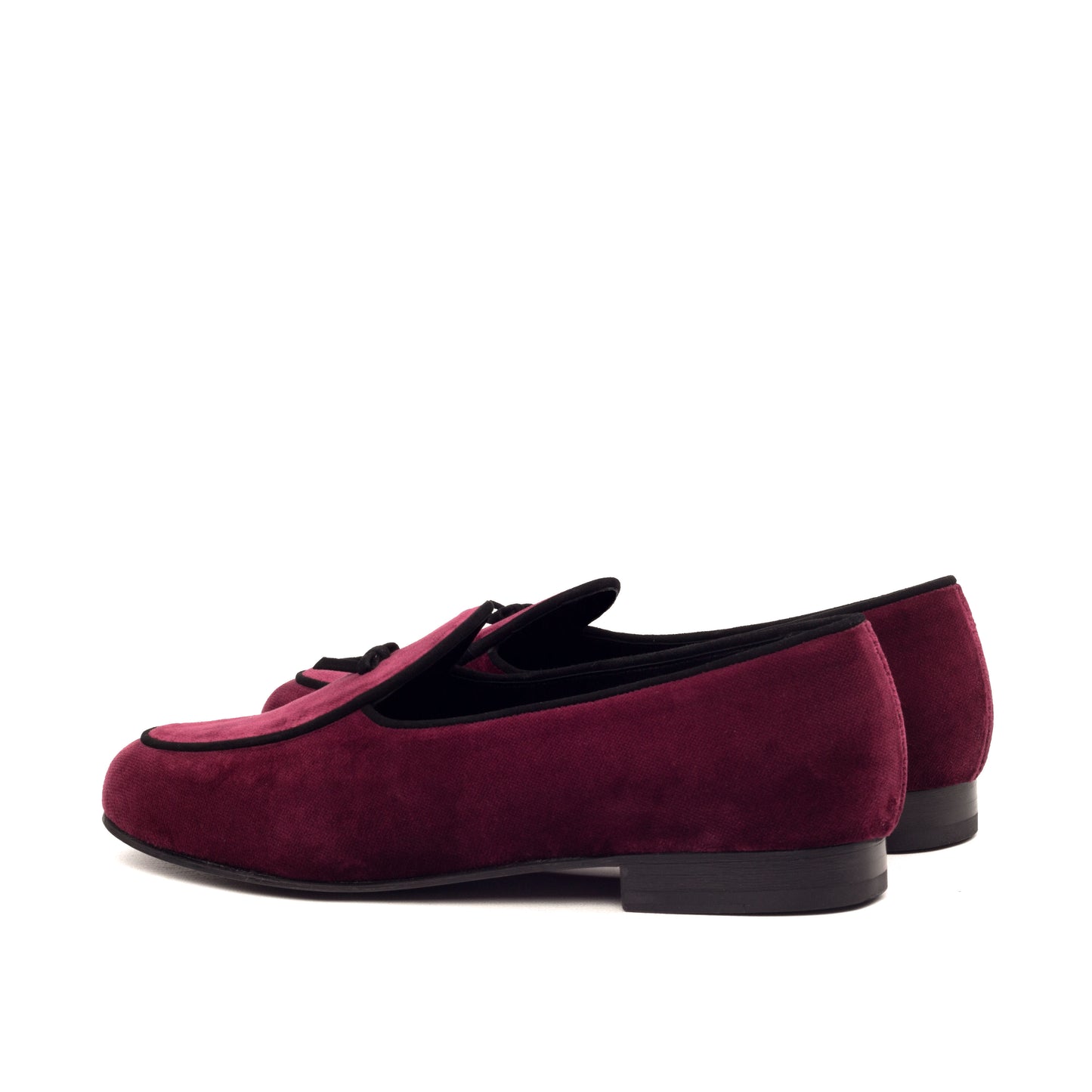 Velvet Slippers │ Burgundy