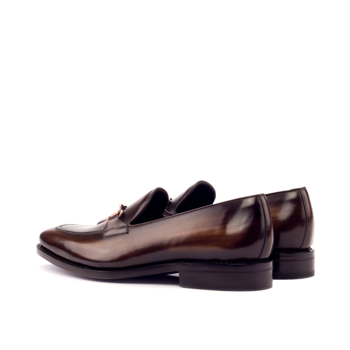 Leather Loafer Monti  │ Dark Brown Classic Patina